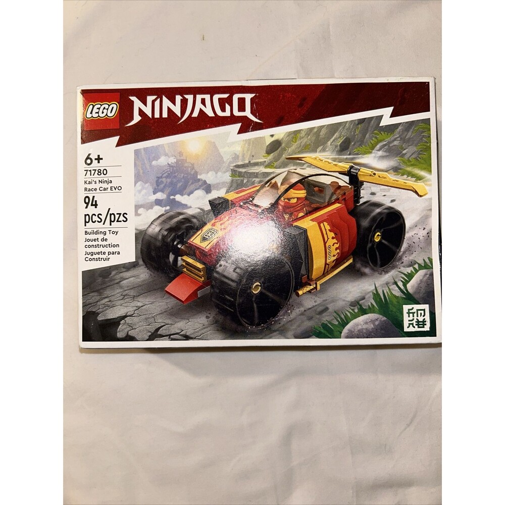 LEGO NINJAGO Kai’s Ninja Race Car EVO 71780 Building Toy Set New In Sealed Box